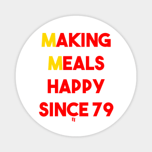 MEALS HAPPY Magnet